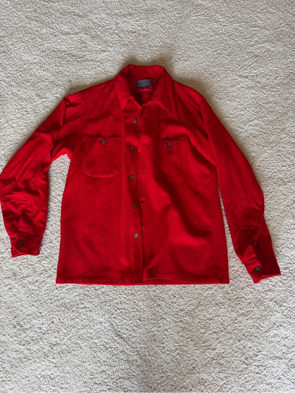 Vintage Wool Pendleton Button-Up Jacket